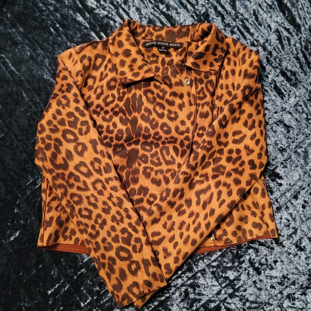 HYFVE Cheeta Print Jacket